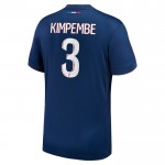 Günstige Fußballtrikots Paris Saint-Germain Presnel Kimpembe 3 Heimtrikot 2024-25 Kurzarm